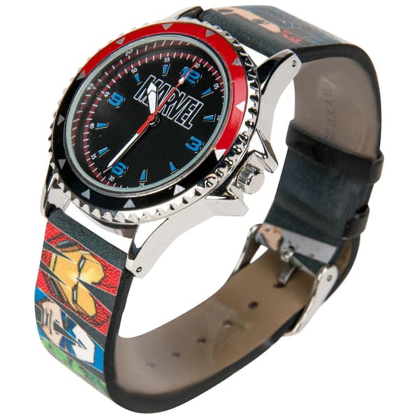 Marvel Avengers Logo Analoginen Kello