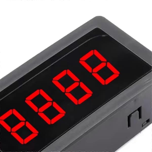 9999RPM Turteller Digital LED-teller DC 8-24V Måler Hastighetsmåler med NPN 5V Hall Magnet Sensor