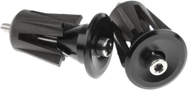 1 pari pyörän ohjaustangon kahvoja - alumiini, väri