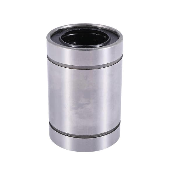 Lm25uu 25mmx40mmx59mm Double Sided Rubber Seal Linear Motion Ball Bearing Bushing-Excellent Silver Silver