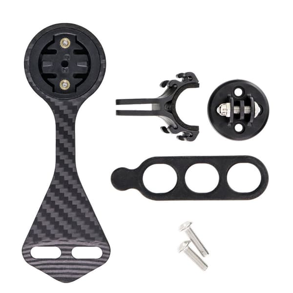Kulfiber Cykelstyr Computerbeslag F12 til Garmin Cate