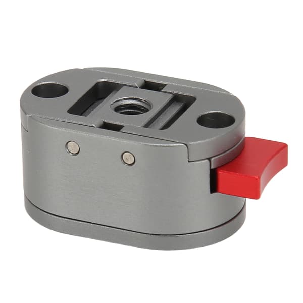 Mini Quick Release Plader Sliderlås Foldbar Magnetisk Klemme Quick Release Pladesystem til DSLR Kamerastabilisator
