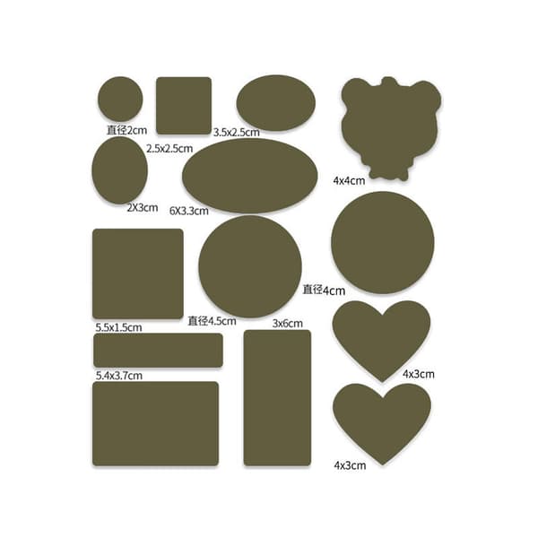 10 Sheets Self-Adhesive Down Jacket Patches for Sleeping Bags, Raincoats, Tent Trees