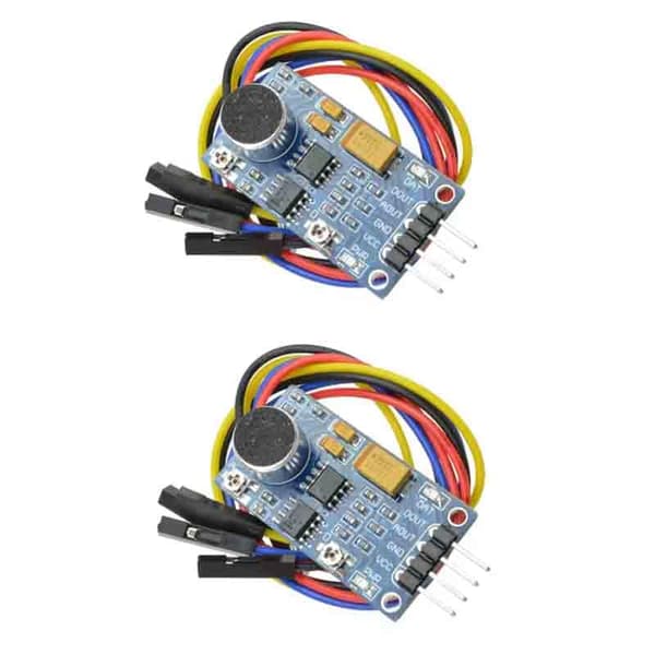 2 kpl LM386 äänisensorimoduuleja mini-ohjaustunnistus DC3.3V-5.3V -