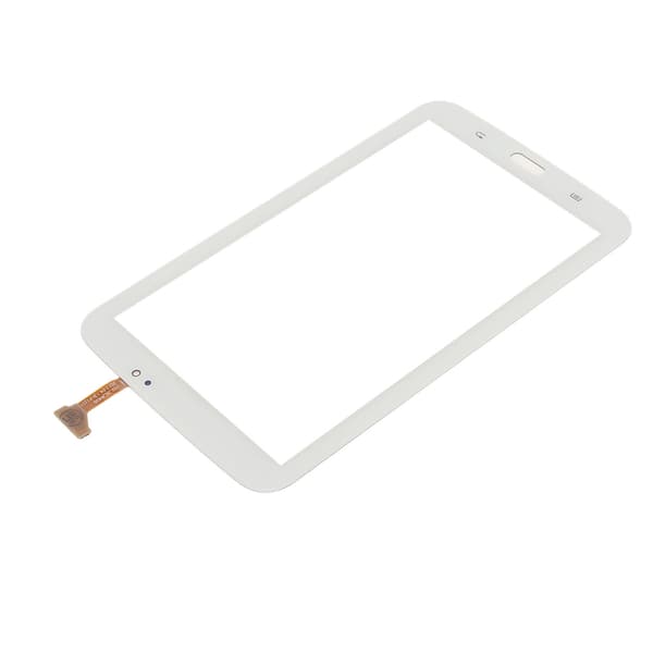 Touchscreen Digitizer Clear HD Sensitive Phone Glass Replacement for Samsung Galaxy Tab 3 SM‑T210 T217 P3210 White Frame