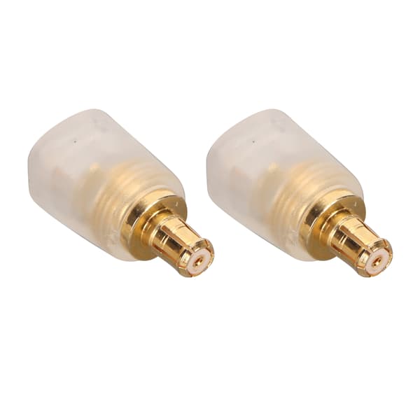 A2DC til 0,78 mm 2-bens adapter han til hun hovedtelefonstik til CKS1100 E40 E70 LS200 LS300 LS400 CKR90 CKR100 LS50 Transparent