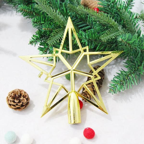 Christmas Tree Topper Star Christmas Tree Decoration Xmas Dimensional