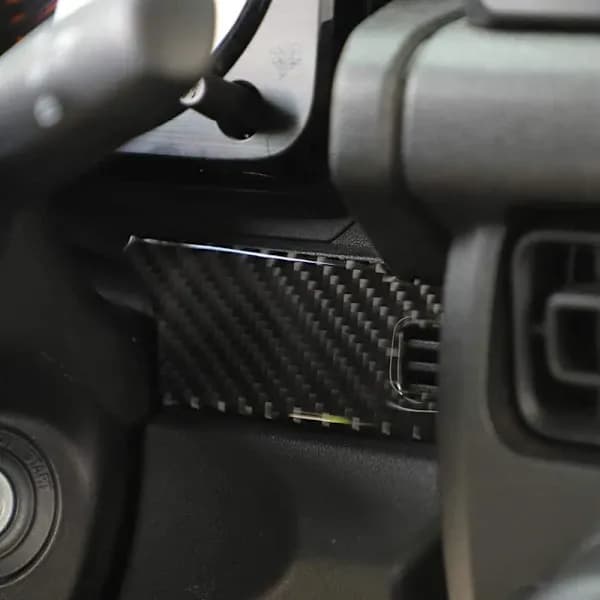 Bilfiber Midtkonsoll Paneldeksel Trim for Jimny 2019 Biltilbehør 2020