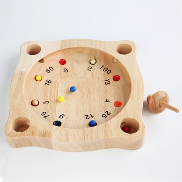 CRAZY ROULETTE - pædagogisk spil med spinner fra 5 år