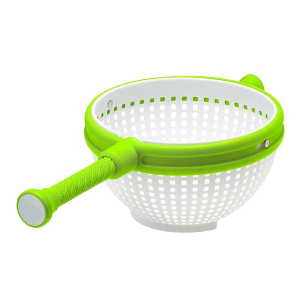 Vegetable and Fruit Drain Basket Dehydrator Multifunctional Household Drying Basket Shake Drying Kitchen Utensil Salad Spinner