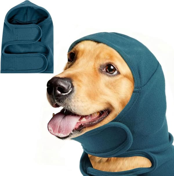 Hunde høreværn Blå Størrelse M 35cm Halsomkreds Høreværn til Hunde