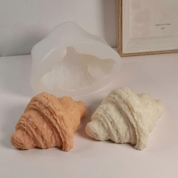 DIY Kager Silikone Bageform Croissant Brødform til Hjemmekøkken Bagning