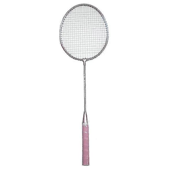 Badmintonracketar och bärväska set Badmintonracketset Inomhus Utomhus Rosa