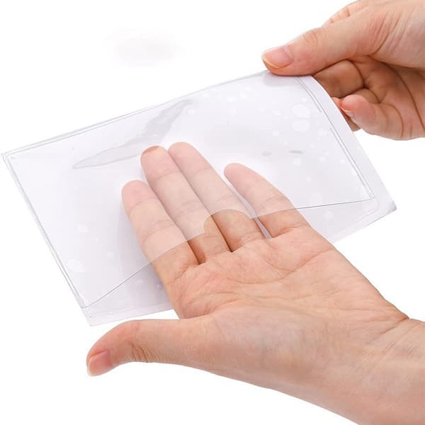 Self-adhesive label holders Transparent label holders 10 pcs XXL