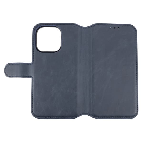 iPhone 15 Pro Pung Etui Magnet Rvelon - Blå Marineblå blå Marinblå blue