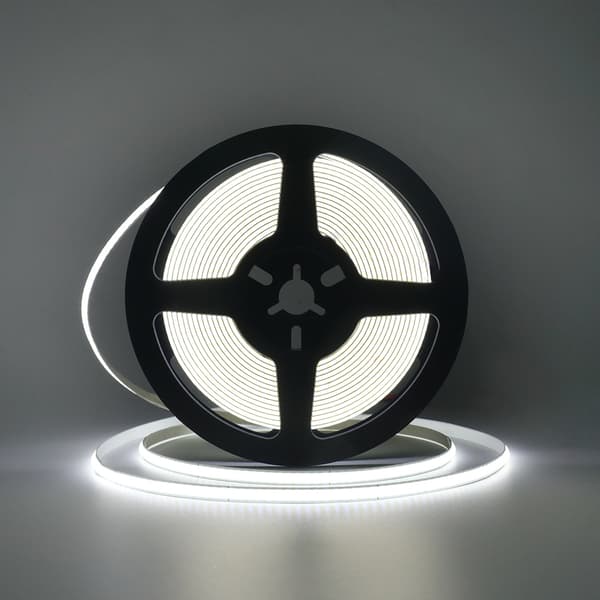 COB LED-strips 4000K, dæmpbart LED-strip sæt, superlyse 5V LED-båndlys CRI90+, 5M 320 LED, neutralt lys (B 8mm)