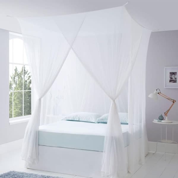 Large Square Mosquito Net - Double Bed and Single Bed-FA-