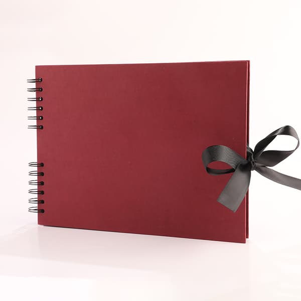 Scrapbook Album Minnessak Förvaringslåda (Röd)