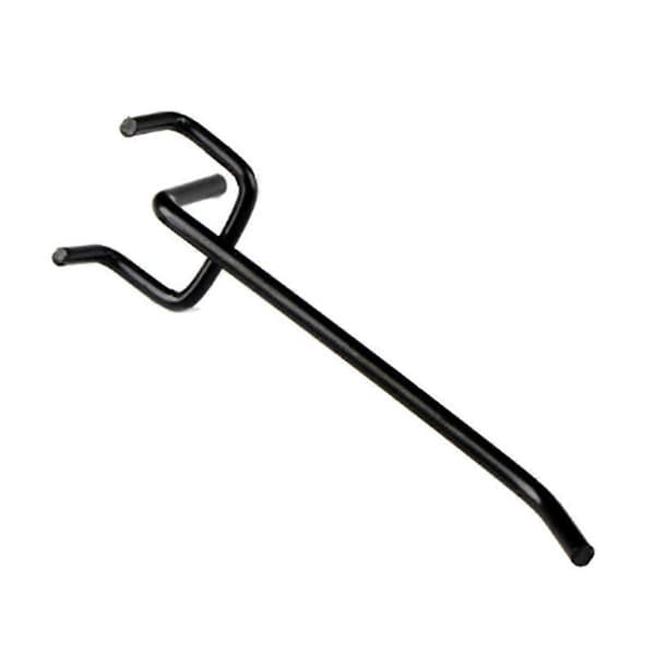 Reikälevykoukut 10 cm, Reikälevyhyllykoukut Metalli Reikälevynäyttö Koukut Seinäkoukut 1/4 tuuman S