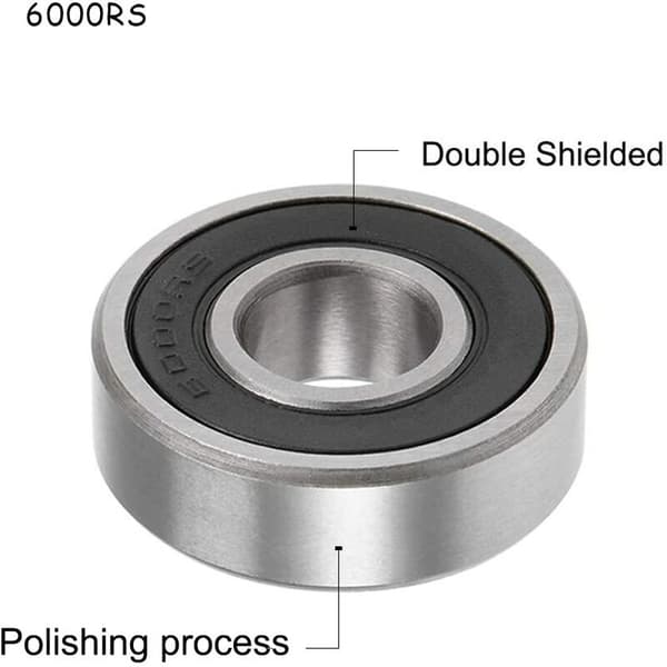 6000-2RS Gummiforseglede kuglelejer 10x26x8mm, 10-pak