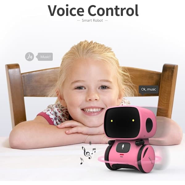 Interactive Smart Robot Toys, Voice Control and Touch Sensor, Dances and Sings and Walks, Recorder and Speaks Like You