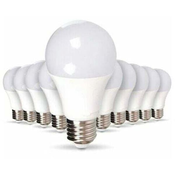 LED-lampa E27 10-pack LED-lampor E27 11W Motsvarande 75W Naturvitt