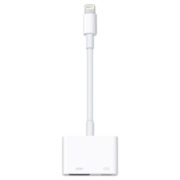 Lightning till Digital AV-adapter (Lightning till HDMI) Vit