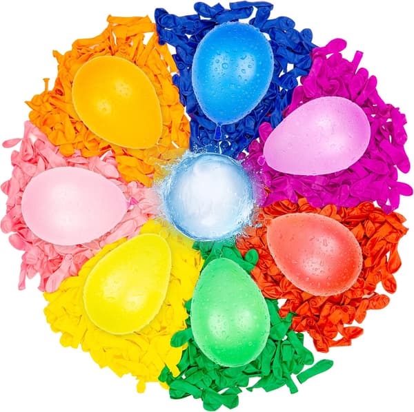 500x Vesipallo, Vesipommit, värikkäät, helppo täyttää