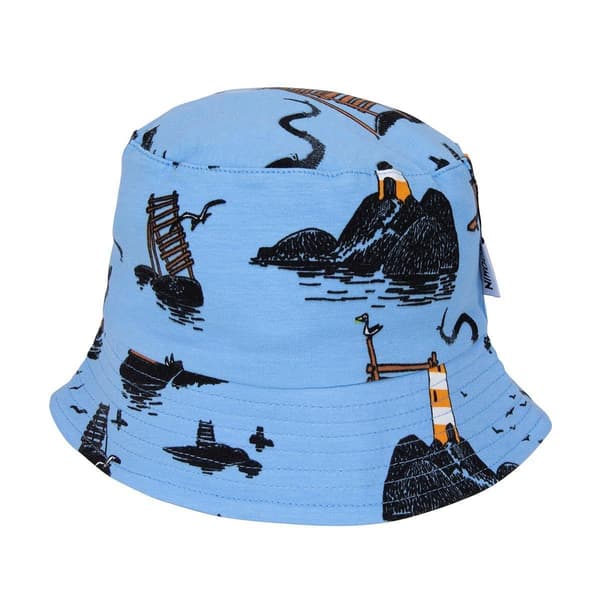 Mumin Havet-hatt ljusblå 48/50 Blå Blue 48/50 cm