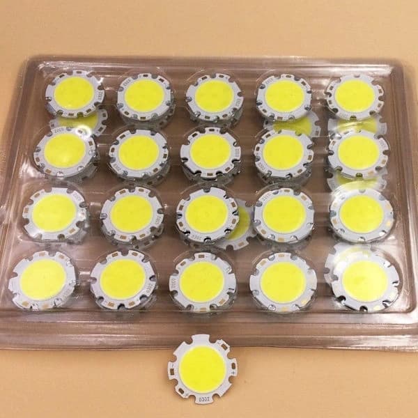 LED-ljuskälla Chip Light-Emitting Diode VARM VIT 7W 7W varm vit 7W-7W