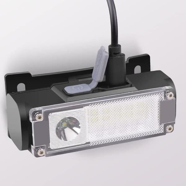 Headlamp USB Rechargeable Super Bright LED Headlight with 4 Modes Light, Outdoor 90° Rotation Waterproof