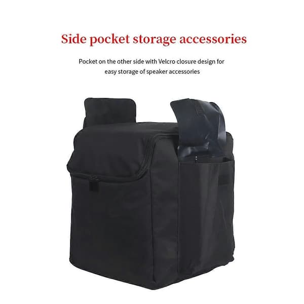 Large Capacity Carry Bag, Adjustable Shoulder Strap, Portable Speaker Bag for PartyBox Encore Essential