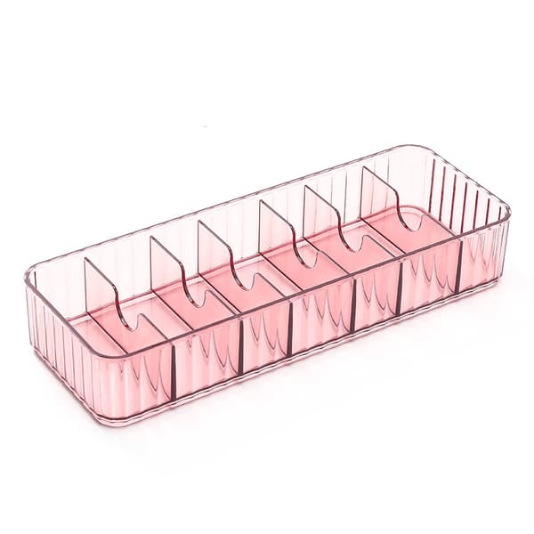 Kabelstyringsboks Multi-Grid datakabler etui Støvtæt Transparent Rød Transparent Red
