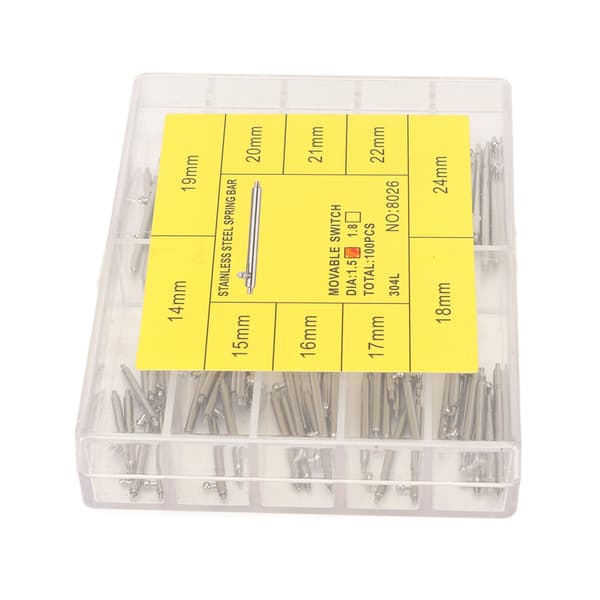 Quick Release Spring Pins Professional Stainless Steel Spring Pins Watch Strap Pins Watch Spring Pin Tool