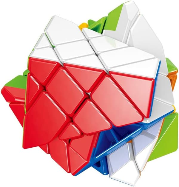 4x4 Axis Magic Cube 4x4 klistremerkeløs Axis Speed Cube 4x4x4 Fishe