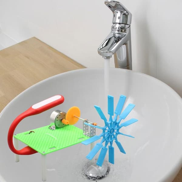 Hydroelektrisk Generator Kit for Gutter og Jenter - Vitenskapseksperiment