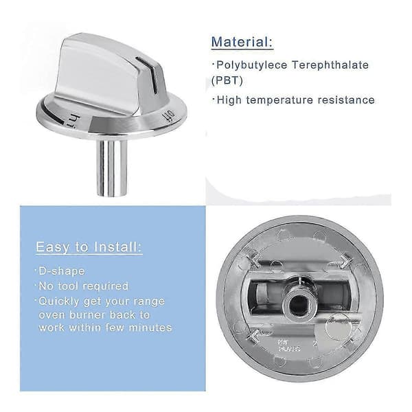 1 st 5304525746 Range Knob Replacement, Compatible With Stove Oven Knob