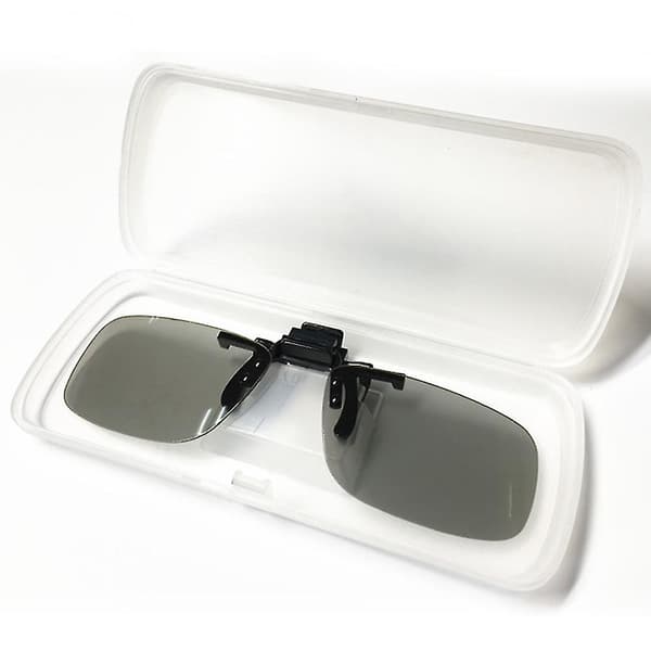 3D-briller Clip-on 3D Anaglyf-briller til brillebrugere God