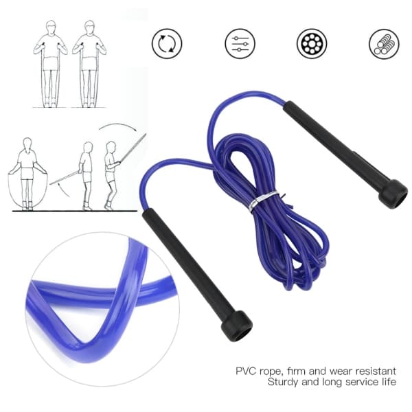 4 st PVC Crystal Transparent Student Training Special Hopprep Sportartiklar