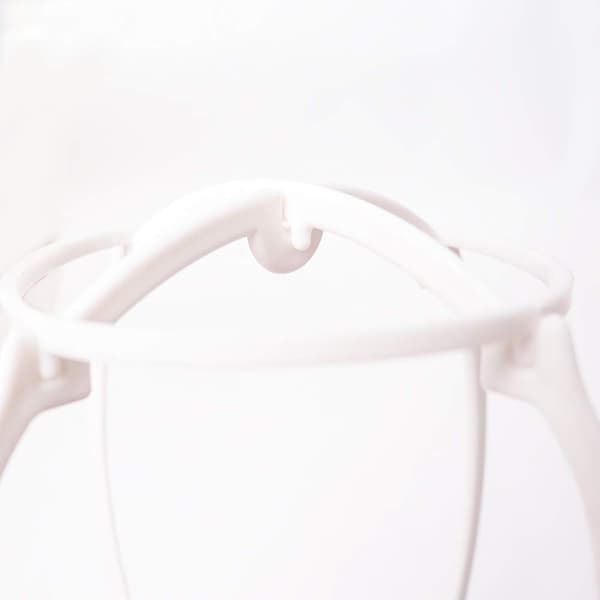 2 ST perukställ Bärbart perukställ, hopfällbar perukhållare Durable_xx Vit White