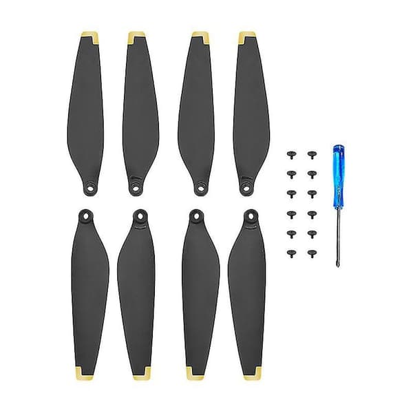 Kompakte propeller til DJI Mini 3 Pro, støjsvage udskiftningsblade af høj kvalitet med nem installation, aerodynamisk effektivitet for stabil flyvning