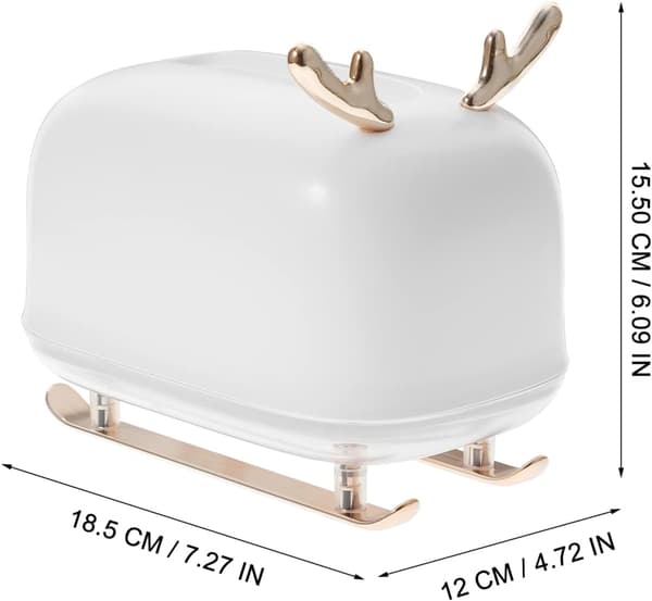 Vävnadslådehållare Släde Älg Design Servettpapperslådor Vävnadslåda