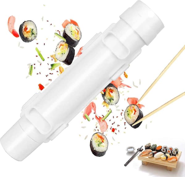 Sushi Rolls, Sushi DIY Machine, Sushi Rolling Machine, Meat Rolling and Vegetable Rolling Tool