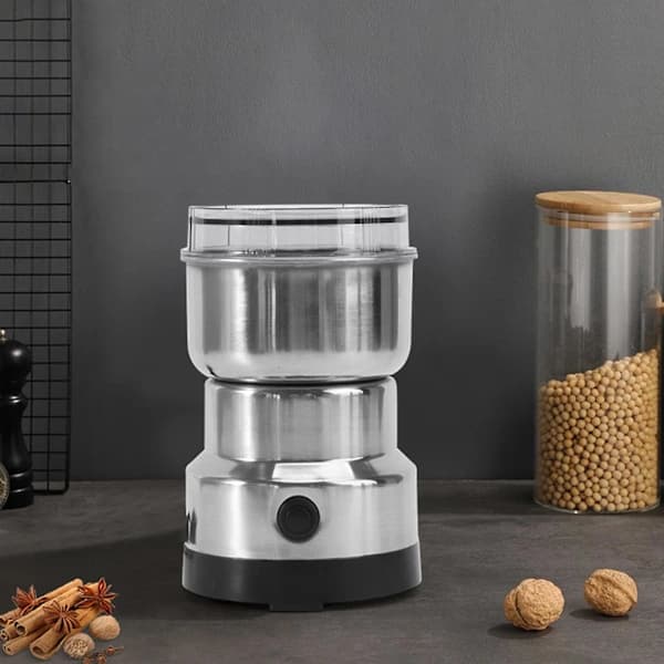 Electric Coffee Grinder, Kitchen Nuts Grains Spices Beans Grinding Machine Multifunctional Home, 100% New