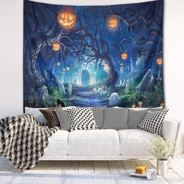 Halloween-kauhukalmiston kuvakudos