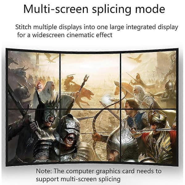 USB-C til DP 1.4-kabel, understøtter 8K@60Hz opløsning, kobberflettet DP-kabel, velegnet til Macpro Disp