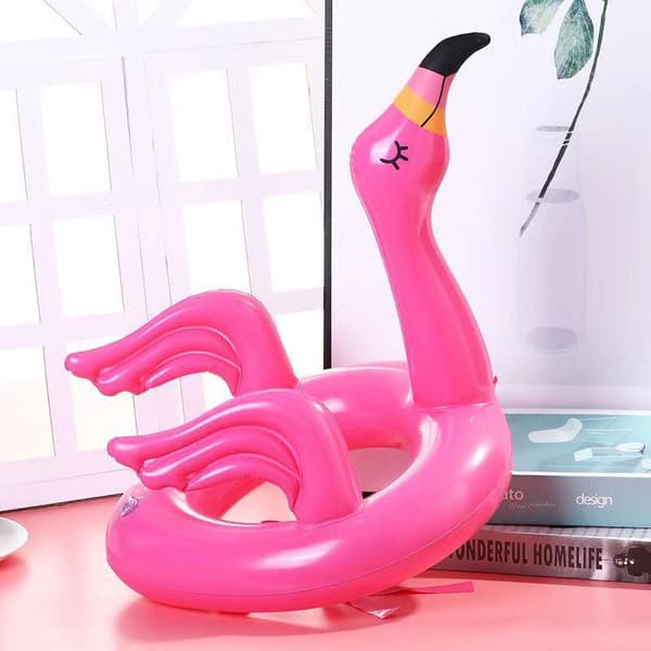 15 st uppblåsbara flamingo poolleksaker ringkast poolspel, Flamin