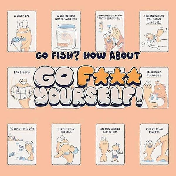 Life's Fun Go Fish -peli Hauskat kortit{wh}-FA-