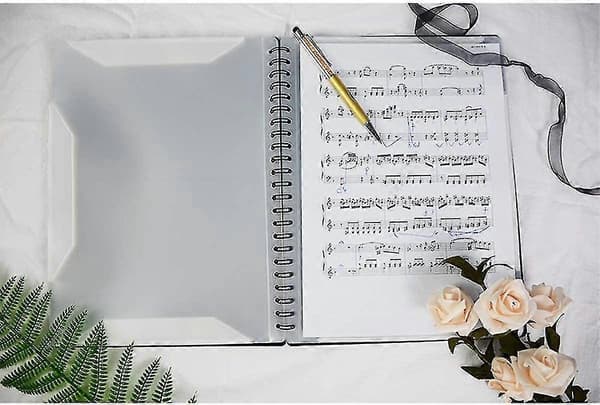 Musikmappe til Noder - A4-brevstørrelse, Dobbeltsidet, Musikmappe til Noder En (shikai)