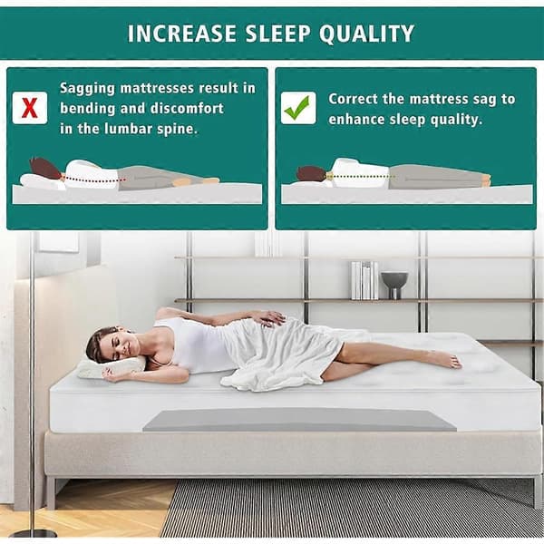 Sagging Mattress Support, Fixes Sagging Beds, High-Density Foam Insert for Sagging Bed Repair, 47 x 25 x 2 Inches, 1 Pc